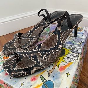 Jeffrey Campbell Hera-Hi kitten heel in snake